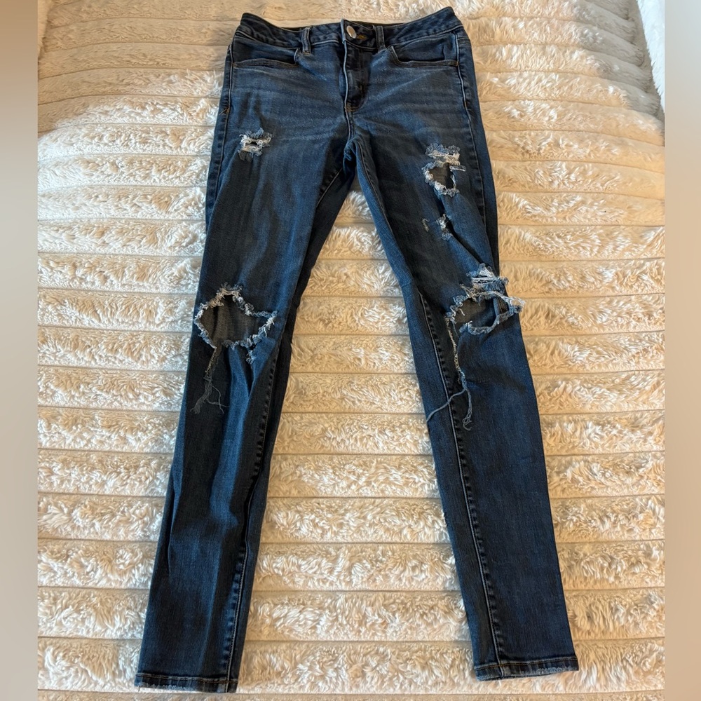 AEO High Rise Jeggings - Picture 2 of 8